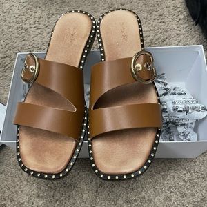 Coach and Four brown sandals - size 9.5